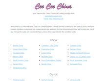 Tablet Screenshot of ceeceechina.com